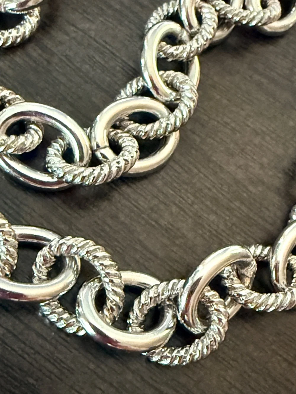 Judith Ripka Heavy Rolo Chain 20”